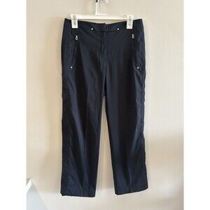 Tail Tech 12 Black Zip Pockets Performance Pants Womens Size 6